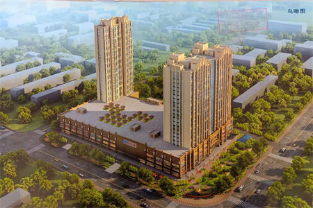 城西方圆美墅3室2厅2卫120.4m2毛坯房